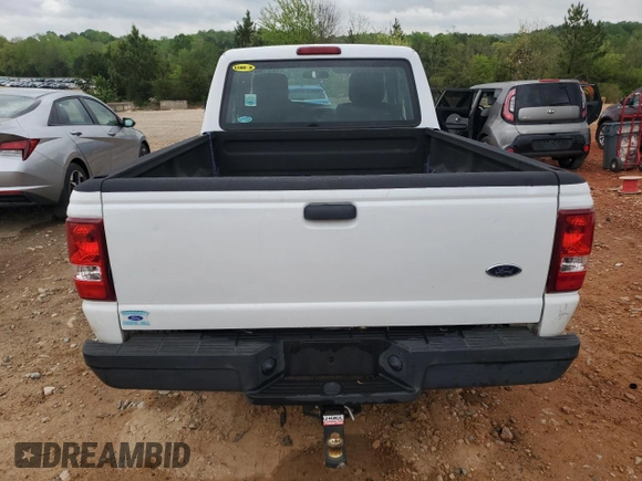 2011 Ford Ranger XL with VIN 1FTKR1ED4BPA98900, listed as a Copart auction lot 51056165 with 179,040 mi miles and Salvage Title. Bid and sale history available at carsss.com. Image 6.