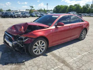 2015 Audi A6 3.0L TDI Prestige with VIN WAUHMAFC1FN012150, listed as a Copart auction lot 58028474 with 162,372 mi miles and Salvage Title. Bid and sale history available at carsss.com. Image 1.