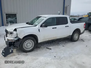 2024 Ford Maverick XL with VIN 3FTTW8A35RRA37075, listed as a Copart auction lot 46917235 with 21,664 mi miles and Salvage Title. Bid and sale history available at DreamBid. Image 1.