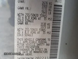 2022 Nissan Pathfinder Platinum z VIN 5N1DR3DH7NC202215, wystawiony jako Copart lot #86313314 z przebiegiem 76 646 mil mil oraz Szkoda całkowita • Salvage title. Historia ofert i sprzedaży dostępna na DreamBid. Obrazek 12.