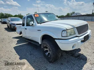 2003 Ford Ranger XL Fleet with VIN 1FTYR44V03TA22296, listed as a Copart auction lot 62368375 with 127,281 mi miles and Salvage title. Bid and sale history available at DreamBid. Image 4.