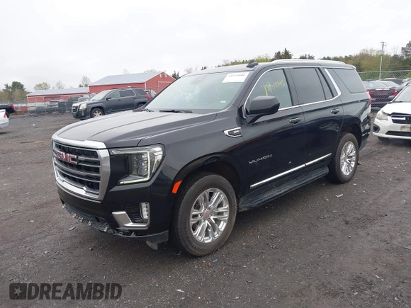 2024 GMC Yukon SLT with VIN 1GKS1BKD5RR209037, listed as a IAAI auction lot 41974006 with 36,918 mi miles. Bid and sale history available at carsss.com. Image 2.
