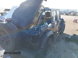 2020 Jeep Wrangler Unlimited Sport S с VIN 1C4HJXDG1LW237484, выставлен на аукционе IAAI как лот 41310965 с пробегом Не указан миль и . История ставок и продаж доступна на DreamBid. Изображение 4.