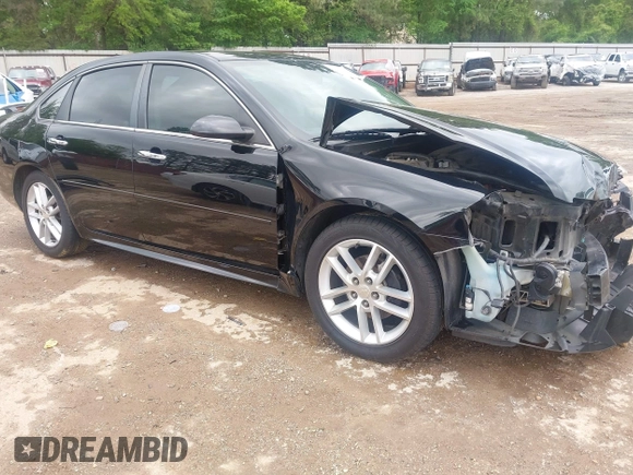 2014 Chevrolet Impala LTZ with VIN 2G1WC5E36E1138809, listed as a IAAI auction lot 41961255 with 119,222 mi miles and . Bid and sale history available at DreamBid. Image 1.