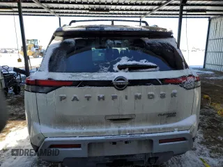 2024 Nissan Pathfinder Platinum z VIN 5N1DR3DK2RC225287, wystawiony jako Copart lot #89407945 z przebiegiem 20 991 mil mil oraz Szkoda całkowita • Salvage title. Historia ofert i sprzedaży dostępna na DreamBid. Obrazek 6.