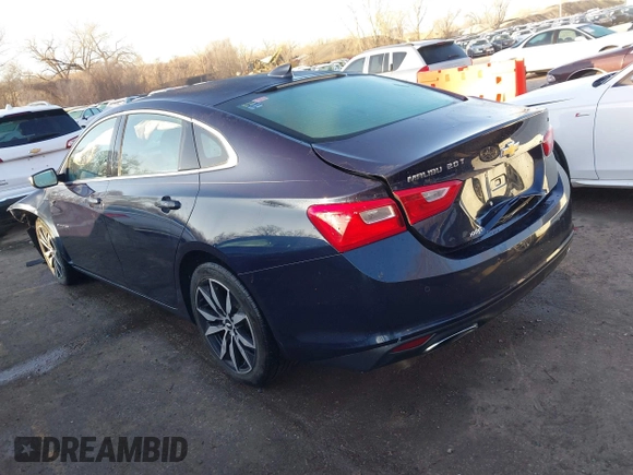 2016 Chevrolet Malibu LT with VIN 1G1ZF5SX6GF277877, listed as a IAAI auction lot 41741790 with 108,378 mi miles and . Bid and sale history available at DreamBid. Image 3.