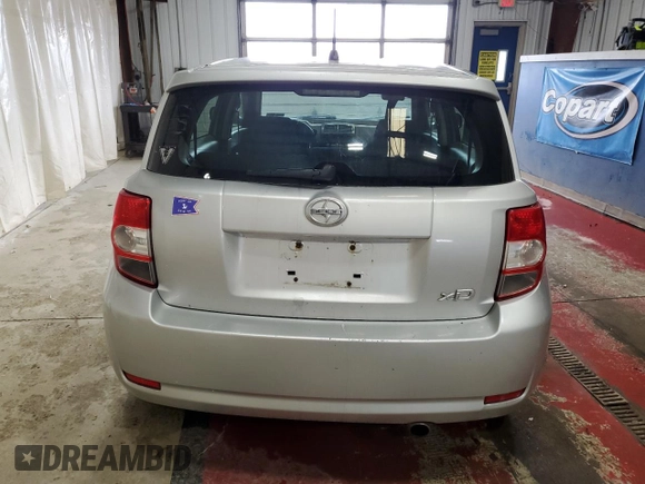 2009 Scion xD with VIN JTKKU10409J037250, listed as a Copart auction lot 52700595 with 210,907 mi miles and Clean Title. Bid and sale history available at carsss.com. Image 6.