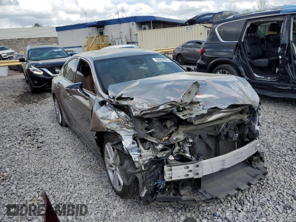 2021 Lexus IS with VIN JTHCA1D21M5109473, listed as a Copart auction lot 50994855 with 65,111 mi miles and Salvage Title. Bid and sale history available at carsss.com. Image 4.