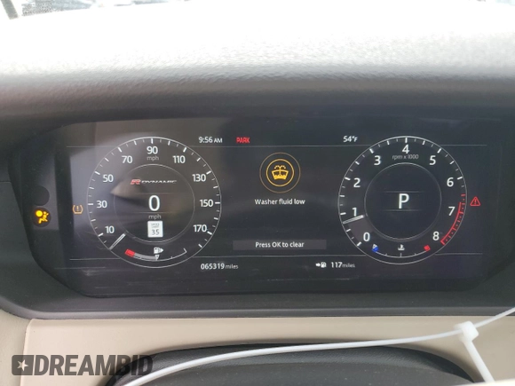 2018 Land Rover Range Rover Velar R-Dynamic HSE with VIN SALYM2RV9JA749322, listed as a Copart auction lot 49922825 with 65,319 mi miles and Salvage title. Bid and sale history available at DreamBid. Image 9.