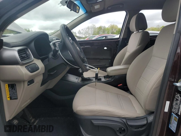2016 Kia Sorento LX with VIN 5XYPGDA53GG029735, listed as a Copart auction lot 54059235 with 109,834 mi miles and Salvage Title. Bid and sale history available at carsss.com. Image 7.