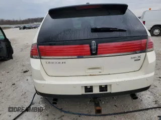 2007 Lincoln MKX with VIN 2LMDU88C77BJ17148, listed as a Copart auction lot 50874125 with 212,265 mi miles and Clean Title. Bid and sale history available at carsss.com. Image 6.