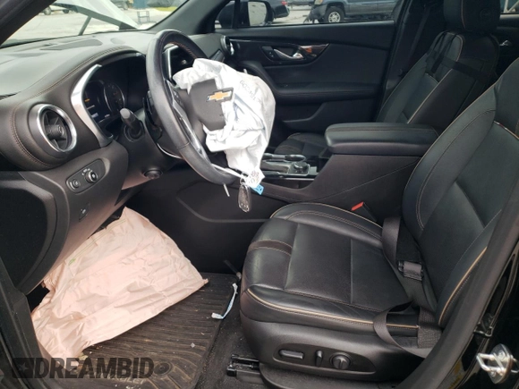 2020 Chevrolet Blazer Premier with VIN 3GNKBLRS3LS703167, listed as a Copart auction lot 86079694 with 41,740 mi miles and Salvage title. Bid and sale history available at DreamBid. Image 7.