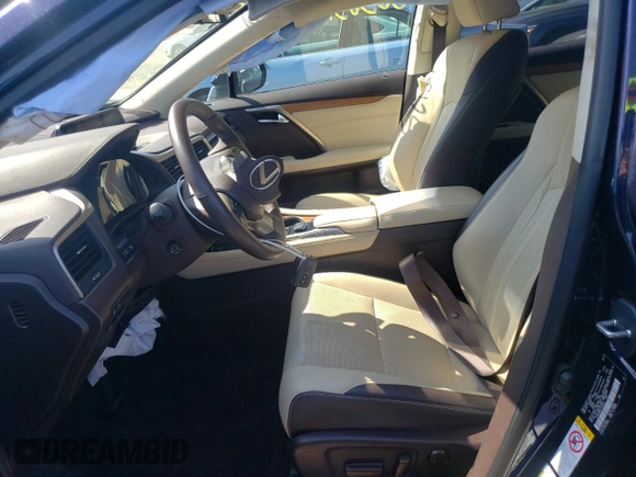 2018 Lexus RX 350 with VIN 2T2BZMCA4JC160332, listed as a Copart auction lot 60565125 with 21,221 mi miles and Salvage title. Bid and sale history available at DreamBid. Image 7.