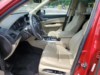2019 Acura MDX with VIN 5J8YD4H34KL030165, listed as a Copart auction lot 62636695 with 64,753 mi miles and Salvage title. Bid and sale history available at DreamBid. Image 7.