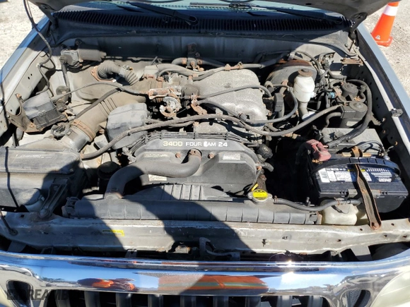 2001 Toyota Tacoma with VIN 5TEHN72N91Z850636, listed as a Copart auction lot 52667195 with 230,910 mi miles and Clean Title. Bid and sale history available at carsss.com. Image 11.