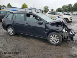 2016 Volkswagen Golf SportWagen TSI S with VIN 3VWC17AU2GM516773, listed as a Copart auction lot 73531704 with 0 mi miles and Salvage Title. Bid and sale history available at carsss.com. Image 4.