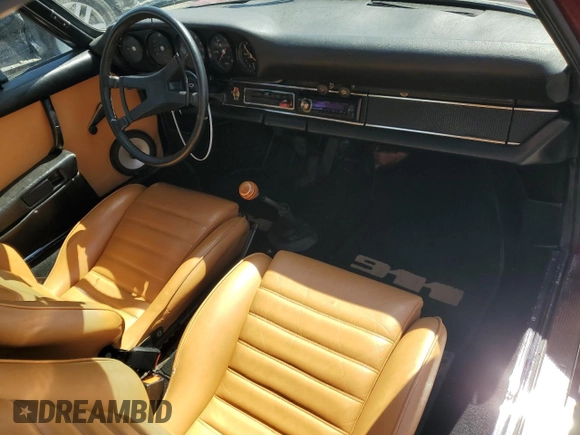 1969 Porsche 911 with VIN 119200792, listed as a Copart auction lot 49263235 with 9,446 mi miles and Salvage title. Bid and sale history available at DreamBid. Image 8.
