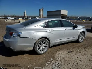 2020 Chevrolet Impala Premier with VIN 1G1105S35LU110315, listed as a Copart auction lot 46648685 with 90,775 mi miles and Salvage Title. Bid and sale history available at carsss.com. Image 3.