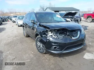 2015 Nissan Rogue SL with VIN 5N1AT2MV6FC787987, listed as a IAAI auction lot 41888650 with 140,600 mi miles. Bid and sale history available at carsss.com. Image 1.