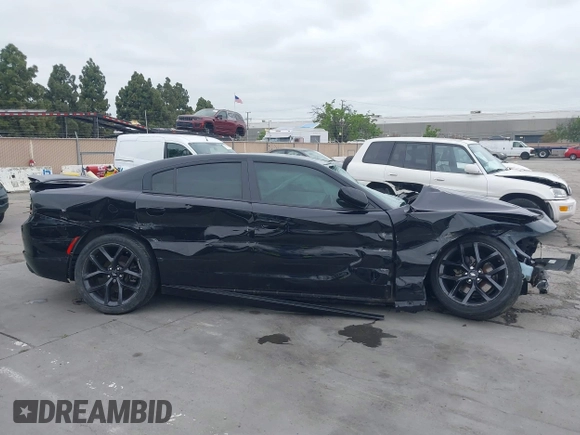 2019 Dodge Charger SXT with VIN 2C3CDXBG6KH681711, listed as a IAAI auction lot 42130733 with 58,050 mi miles. Bid and sale history available at carsss.com. Image 13.