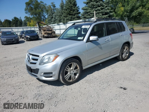 2014 Mercedes-Benz GLK 350 with VIN WDCGG8JB2EG275841, listed as a Copart auction lot 71496764 with 166,405 mi miles and Salvage Title. Bid and sale history available at DreamBid. Image 1.