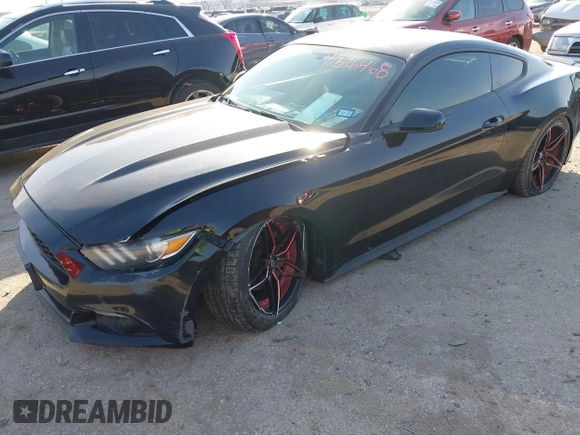 2017 Ford Mustang EcoBoost z VIN 1FA6P8TH1H5272339, wystawiony jako IAAI lot #41576468 z przebiegiem 125 455 mil mil oraz . Historia ofert i sprzedaży dostępna na DreamBid. Obrazek 6.