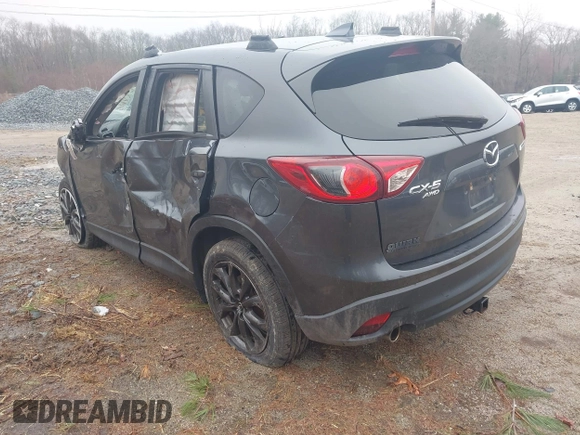 2016 Mazda CX-5 Grand Touring with VIN JM3KE4DY1G0743897, listed as a IAAI auction lot 41935796 with 167,150 mi miles and . Bid and sale history available at carsss.com. Image 3.