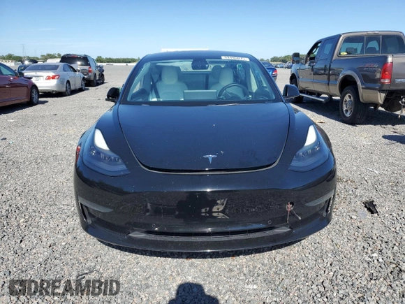 2022 Tesla Model 3 with VIN 5YJ3E1EA5NF102554, listed as a Copart auction lot 53195075 with 62,453 mi miles and Salvage Title. Bid and sale history available at DreamBid. Image 5.