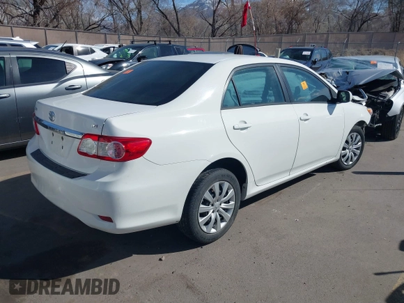 2012 Toyota Corolla L with VIN 5YFBU4EE2CP044066, listed as a IAAI auction lot 41776586 with Not Provided miles and . Bid and sale history available at DreamBid. Image 4.