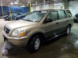 2004 Honda Pilot LX with VIN 2HKYF18134H593530, listed as a Copart auction lot 49894325 with 197,102 mi miles and Clean Title. Bid and sale history available at carsss.com. Image 1.