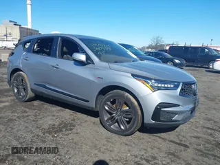 2021 Acura RDX w/A-Spec Package with VIN 5J8TC2H66ML034961, listed as a IAAI auction lot 41642890 with 83,707 mi miles. Bid and sale history available at carsss.com. Image 1.
