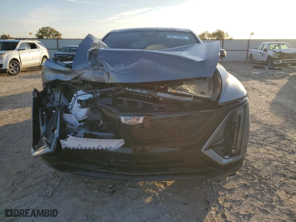 2024 Cadillac LYRIQ Sport with VIN 1GYKPVRK5RZ140912, listed as a Copart auction lot 83712384 with 206 mi miles and Salvage Title. Bid and sale history available at carsss.com. Image 5.