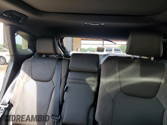 2023 Lexus RX 350h with VIN 2T2BBMCA9PC012500, listed as a Copart auction lot 56411065 with 34,859 mi miles and Salvage title. Bid and sale history available at DreamBid. Image 10.
