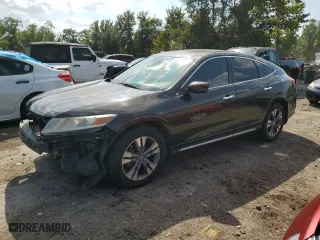 2013 Honda Crosstour EX-L with VIN 5J6TF2H54DL006583, listed as a Copart auction lot 68984044 with 156,843 mi miles and Salvage Title. Bid and sale history available at carsss.com. Image 1.