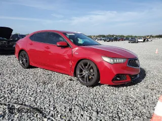 2019 Acura TLX w/A-Spec Pkg with VIN 19UUB1F63KA002899, listed as a Copart auction lot 54013305 with 125,198 mi miles and Non Repairable. Bid and sale history available at carsss.com. Image 4.
