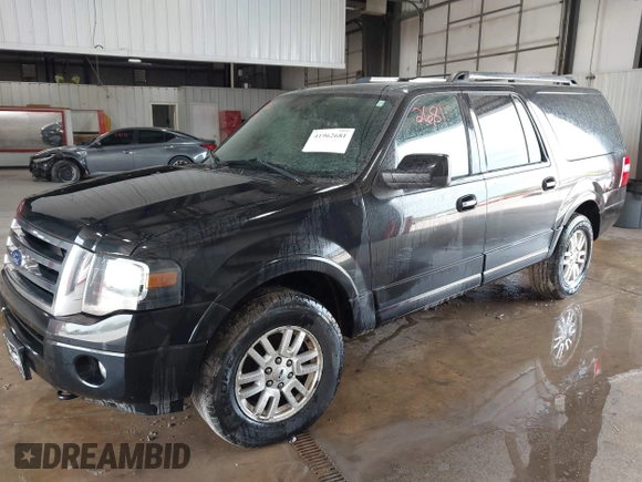 2014 Ford Expedition Max Limited z VIN 1FMJK2A53EEF01717, wystawiony jako IAAI lot #41962681 z przebiegiem 174 331 mil mil oraz . Historia ofert i sprzedaży dostępna na DreamBid. Obrazek 16.