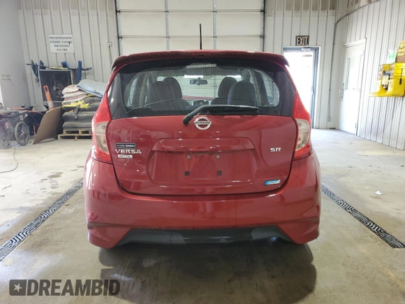 2015 Nissan Note S Plus with VIN 3N1CE2CP0FL390180, listed as a Copart auction lot 57475385 with 51,033 mi miles and Salvage title. Bid and sale history available at DreamBid. Image 6.