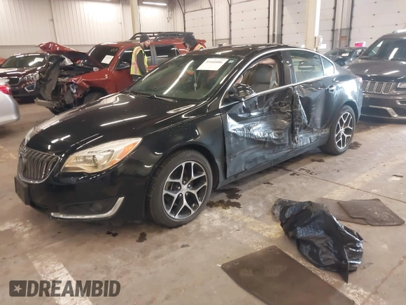 2014 Buick Regal Premium II with VIN 2G4GR5GX6E9186902, listed as a IAAI auction lot 41666086 with 101,004 mi miles. Bid and sale history available at carsss.com. Image 2.