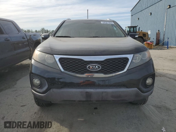 2011 Kia Sorento LX with VIN 5XYKT3A16BG032778, listed as a Copart auction lot 54321855 with 134,613 mi miles and Clean Title. Bid and sale history available at carsss.com. Image 6.