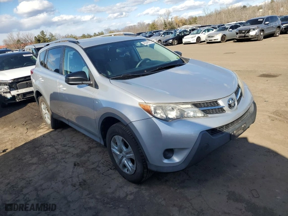 2013 Toyota RAV4 LE with VIN 2T3ZFREV2DW022033, listed as a Copart auction lot 46249175 with 103,836 mi miles and Salvage Title. Bid and sale history available at carsss.com. Image 4.