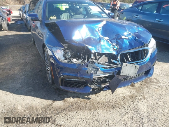 2017 BMW 5 Series 530i xDrive with VIN WBAJA7C32HG907106, listed as a IAAI auction lot 41020855 with 70,650 mi miles and . Bid and sale history available at carsss.com. Image 6.