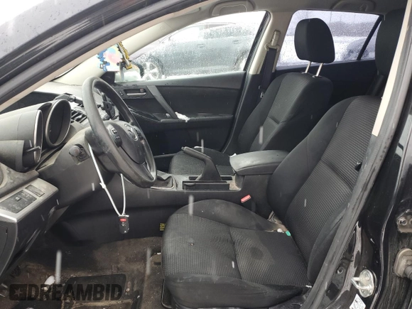 2013 Mazda 3 GX with VIN JM1BL1KF1D1729468, listed as a Copart auction lot 80479774 with 236,513 mi miles and Salvage Title. Bid and sale history available at carsss.com. Image 7.