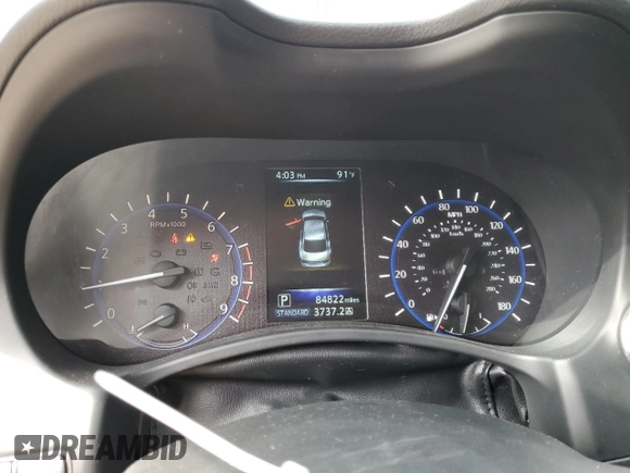 2017 Infiniti Q50 Premium z VIN JN1EV7AR7HM839776, wystawiony jako Copart lot #55572865 z przebiegiem 84 822 mil mil oraz Szkoda całkowita • Salvage title. Historia ofert i sprzedaży dostępna na DreamBid. Obrazek 9.