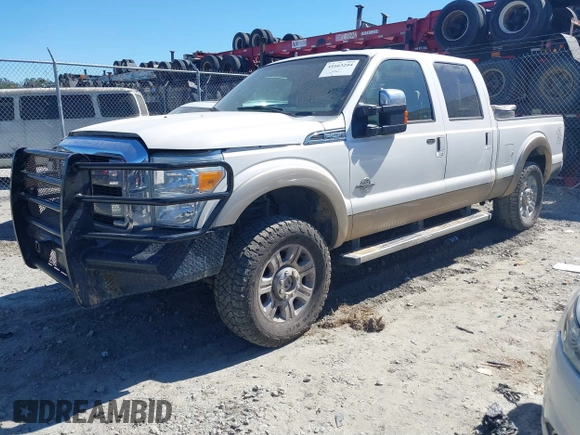 2014 Ford Super Duty F-250 SRW XL with VIN 1FT7W2BT6EEA46152, listed as a IAAI auction lot 41663244 with 358,273 mi miles. Bid and sale history available at carsss.com. Image 2.