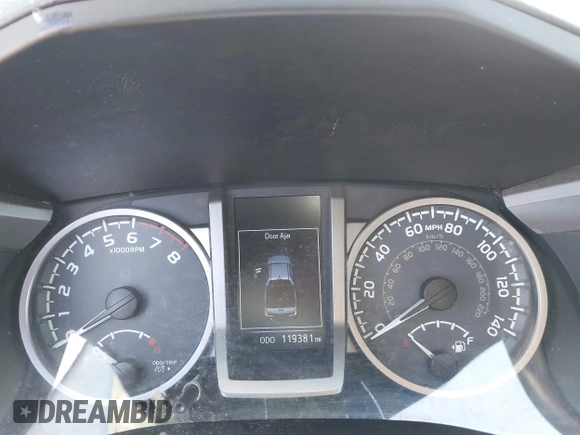 2018 Toyota Tacoma SR5 with VIN 3TMAZ5CN1JM061127, listed as a IAAI auction lot 42012247 with 119,381 mi miles and . Bid and sale history available at DreamBid. Image 7.