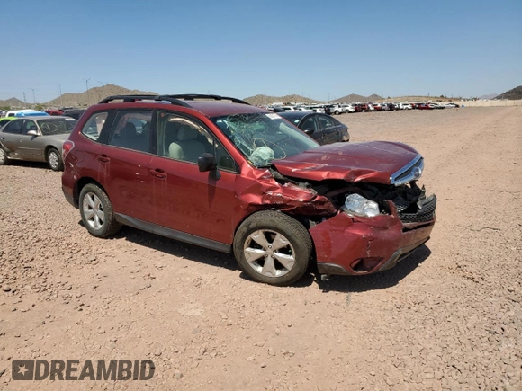 2016 Subaru Forester 2.5i with VIN JF2SJABC8GH545136, listed as a Copart auction lot 62401745 with 104,528 mi miles and Salvage title. Bid and sale history available at DreamBid. Image 4.