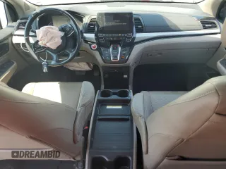 2019 Honda Odyssey Elite with VIN 5FNRL6H96KB018026, listed as a Copart auction lot 53466285 with 206,548 mi miles and Non Repairable. Bid and sale history available at DreamBid. Image 8.