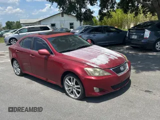 2006 Lexus IS 350 z VIN JTHBE262165001506, wystawiony jako Copart lot #58249055 z przebiegiem 213 188 mil mil oraz Czysty tytuł • Clean title. Historia ofert i sprzedaży dostępna na DreamBid. Obrazek 1.