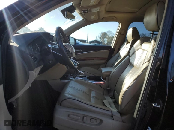 2017 Acura MDX Advance with VIN 5FRYD3H8XHB005396, listed as a Copart auction lot 48414415 with 141,808 mi miles and Salvage title. Bid and sale history available at DreamBid. Image 7.