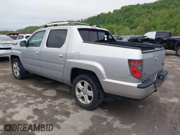 2012 Honda Ridgeline RTL with VIN 5FPYK1F58CB454385, listed as a IAAI auction lot 42212805 with 207,874 mi miles and . Bid and sale history available at DreamBid. Image 3.